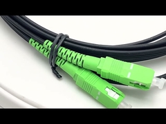 15M Fiber Optic Pigtail Single Low Insertion Loss Mode LC ST Patch Cord